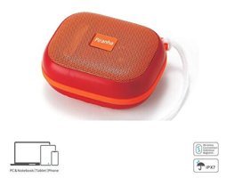 Piranha 7834 Işıklı Kırmızı Bluetooth Hoparlör