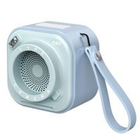 Ewa A110 5 W Işıklı Mavi Bluetooth Hoparlör