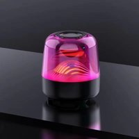 Lebeigo 5 W Işıklı Kırmızı Bluetooth Hoparlör