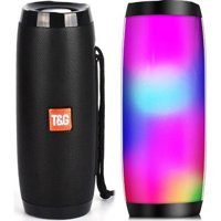 T&G TG106 10 W Radyolu Işıklı Işıklı Siyah Bluetooth Hoparlör