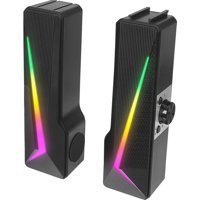 Mikado S157 10 W Işıklı Siyah Bluetooth Hoparlör