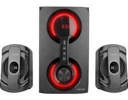 Mikado MD-221BT 40 W Işıklı Siyah Bluetooth Hoparlör