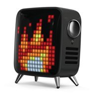 Divoom Tivoo Max 6 W Işıklı Siyah Bluetooth Hoparlör