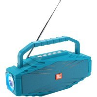 T&G TG804 10 W Radyolu Işıklı Yeşil Bluetooth Hoparlör