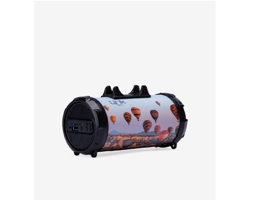 Linktech 1005 Plus 3 W Işıklı Siyah Bluetooth Hoparlör