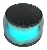 Partykindom Mini 3 W Işıklı Siyah Bluetooth Hoparlör