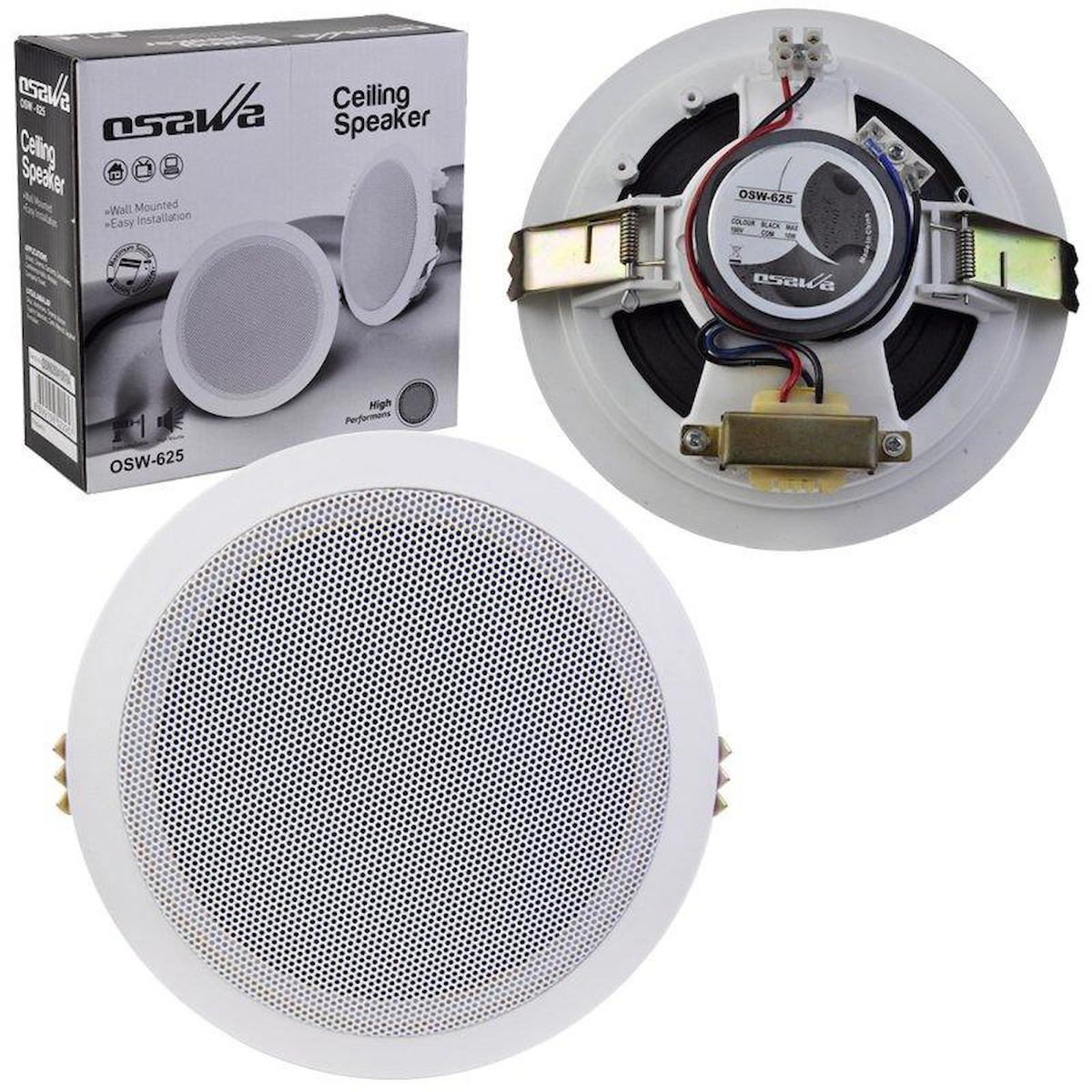 Osawa OSW-625 10 W Beyaz Bluetooth Hoparlör