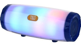 T&G TG165C 5 W Işıklı Mavi Bluetooth Hoparlör