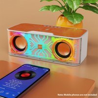 Hallow Mecha 15 W Işıklı Beyaz Bluetooth Hoparlör