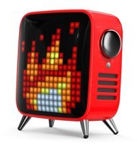 Divoom Tivoo Max 6 W Işıklı Kırmızı Bluetooth Hoparlör