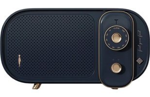 Gorgeous Retro 5 W Radyolu Mavi Bluetooth Hoparlör