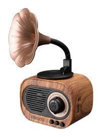 Mikado MN-s19 Kahverengi Bluetooth Hoparlör