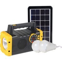 Everton RT-907 Radyolu Işıklı Siyah Bluetooth Hoparlör
