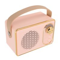 Yunseity Vintage 5 W Pembe Bluetooth Hoparlör