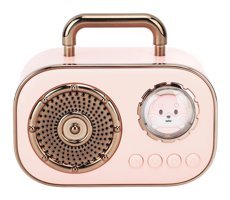 Aeun Retro 5 W Radyolu Pembe Bluetooth Hoparlör