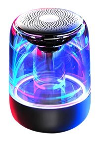 Tfixol C7 5 W Işıklı Siyah Bluetooth Hoparlör