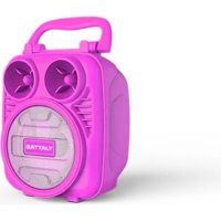 Turgut Ticaret TT_SB60 5 W Işıklı Pembe Bluetooth Hoparlör