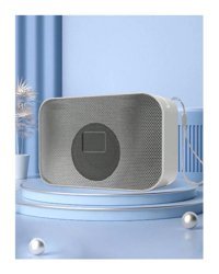Qasul Telefon Tutucu Işıklı Gri Bluetooth Hoparlör