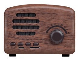 Annadue Retro 3 W Kahverengi Bluetooth Hoparlör