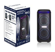 Hepu HP-964 40 W Işıklı Siyah Bluetooth Hoparlör