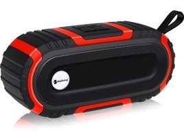 New Rixing NR-5016 5 W Kırmızı Bluetooth Hoparlör