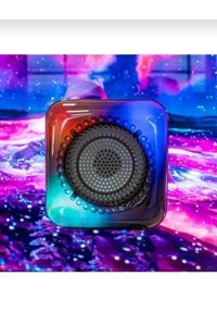 Turgut Ticaret Subzero Gts-1373 Işıklı Siyah Bluetooth Hoparlör