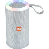 T&G TG512 10 W Radyolu Işıklı Gri Bluetooth Hoparlör