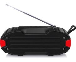 New Rixing NR-907FM 5 W Kırmızı Bluetooth Hoparlör