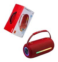 Torima Boom Box 360 10 W Işıklı Kırmızı Bluetooth Hoparlör