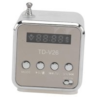 Hemobllo TD-V26 3 W Radyolu Pembe Bluetooth Hoparlör