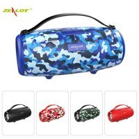 Cankypu S34 10 W Kamuflaj Mavi Bluetooth Hoparlör