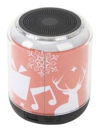 Fockety Mini 3 W Kırmızı Bluetooth Hoparlör