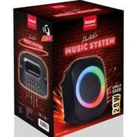 Bood TMS-387 20 W Işıklı Siyah Bluetooth Hoparlör