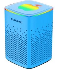 Concord C-8208 Radyolu Işıklı Mavi Bluetooth Hoparlör