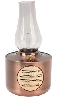 Dauz Retro 5 W Işıklı Kırmızı Bluetooth Hoparlör