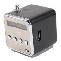 Partykindom Mini 3 W Radyolu Siyah Bluetooth Hoparlör
