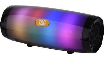 T&G TG165C 5 W Işıklı Siyah Bluetooth Hoparlör