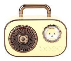 Boutiques Retro 5 W Radyolu Sarı Bluetooth Hoparlör