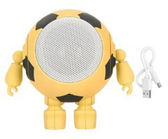 Gowenic Robot 5 W Sarı Bluetooth Hoparlör