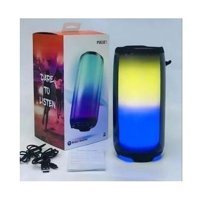 Junglee Pulse5 Işıklı Siyah Bluetooth Hoparlör