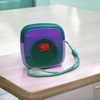 Platoon AO-512 Işıklı Yeşil Bluetooth Hoparlör