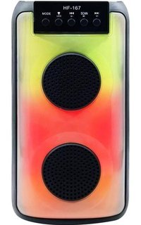 Koçak Elektronik HF-167 5 W Işıklı Beyaz Bluetooth Hoparlör