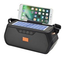Concord FP-81S Radyolu Işıklı Siyah Bluetooth Hoparlör
