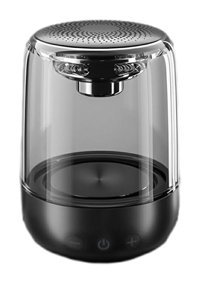 Siduytin Mini Işıklı Siyah Bluetooth Hoparlör