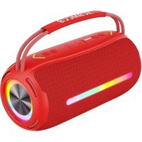 Ultratekno Boombox360 20 W Işıklı Kırmızı Bluetooth Hoparlör
