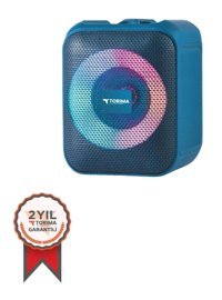 Torima D13 5 W Işıklı Mavi Bluetooth Hoparlör