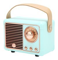 Shanrya Retro 3 W Mavi Bluetooth Hoparlör