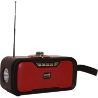 NNS KM-319 5 W Kırmızı Bluetooth Hoparlör
