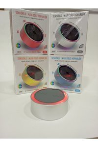 Subzero Sensörlü 5 W Işıklı Beyaz Bluetooth Hoparlör