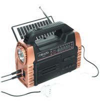 Mikado MDR-325 5 W Radyolu Kahverengi Bluetooth Hoparlör